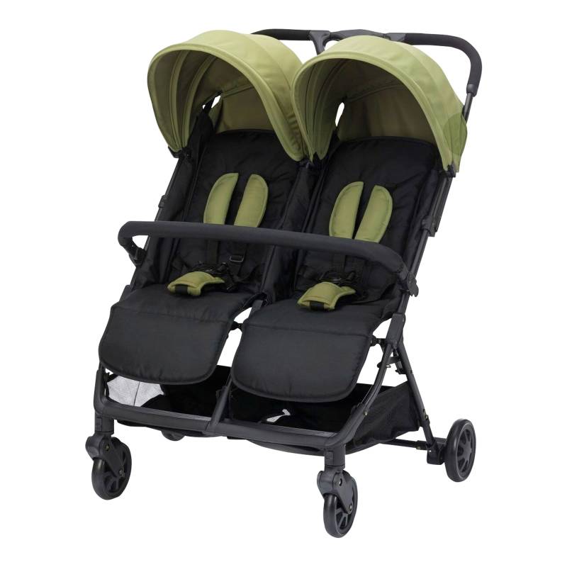 Fill Kinderwagen Zwillingswagen Fill TWIN schwarz | gruen von Fill
