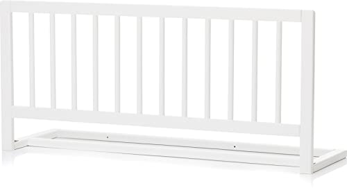 Fillikid Bettgitter aus Buchenholz – Rausfallschutz für Baby- und Kinderbetten – Einfach zu montierendes Bettgitter – Optimaler Schutz für Kleinkinder - Weiß von Fillikid