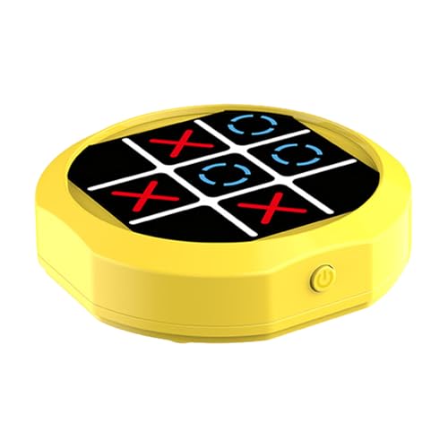 4-in-1-Handheld-Puzzle-Spielekonsole, s Electronic Game, XO Strategy Brettspiele, Mit Bildungs- Und Angestellten, 9x9x3cm, Für Mädchen, Erwachsene, Kinder, Zuhause, Partys von Filvczt