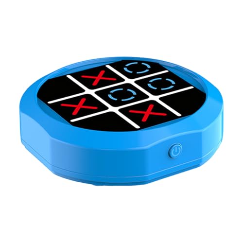 4-in-1-Handheld-Puzzle-Spielekonsole, s Electronic Game, XO Strategy Brettspiele, Mit Bildungs- Und Angestellten, 9x9x3cm, Für Mädchen, Erwachsene, Kinder, Zuhause, Partys von Filvczt
