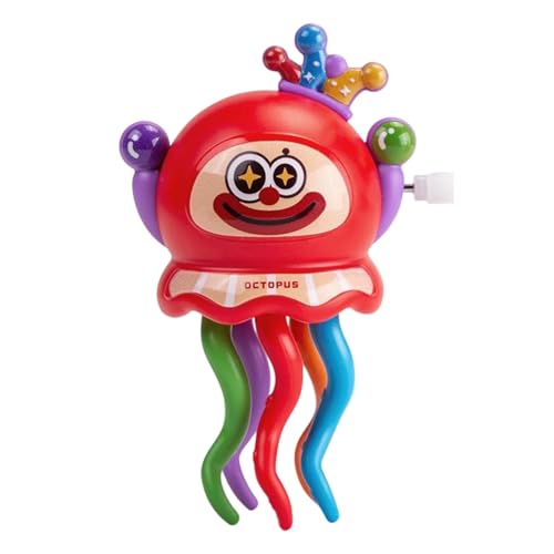 Electric Octopus Toy Mit Lustigem Elektrischem Design, 7,5x5,2x11cm, Wind-Up-Clown-Oktopus, Intelligentes Auto-Action-Spielzeug, Sicher, Interaktiv, Für Jungens, Mädchen, Klassenzimmer, Kindergarten von Filvczt