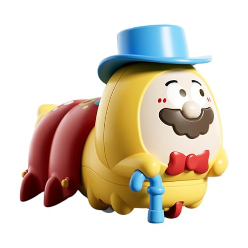 Filvczt Aufziehbares Raupenspielzeug, Raupe mit Uhrwerk, Krabbeltierspielzeug, tragbar, langlebig, 11,7 x 6,5 x 7,6 cm, für Kinder, Mädchen Filvczt Aufziehbares Raupenspielzeug, Raupe mit Uhrwerk, Krabbeltierspielzeug, tragbar, langlebig, 11,7 x 6,5 x 7,6 cm, für Kinder, Mädchen von Filvczt
