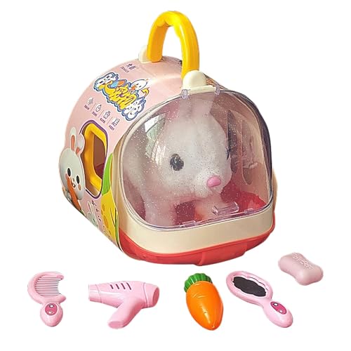 Filvczt Bellendes Hundespielzeug, interaktive Plüsch-Haustierpuppe, Stofftierspielzeug, leicht, einfache Verwendung, 17 x 4,5 cm für Kinder von Filvczt