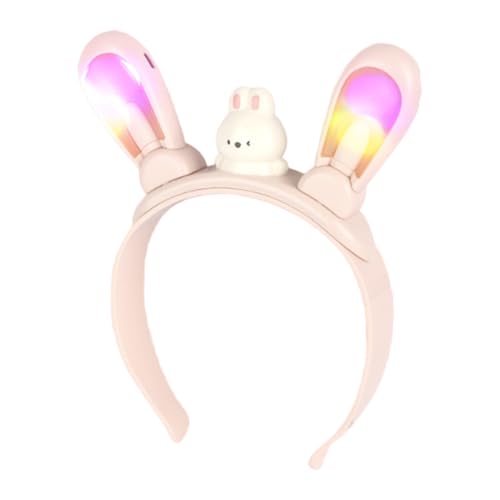Filvczt Leuchtend Im Dunkeln Haarbänder,LED Hasenohren Haarschmuck - Helligkeit Verstellbares Kinderkostüm Zubehör Für Mädchen Feste Outfits Geburtstag Fasching Halloween Karneval Ostern Filvczt Leuchtend Im Dunkeln Haarbänder,LED Hasenohren Haarschmuck - Helligkeit Verstellbares Kinderkostüm Zubehör Für Mädchen Feste Outfits Geburtstag Fasching Halloween Karneval Ostern von Filvczt