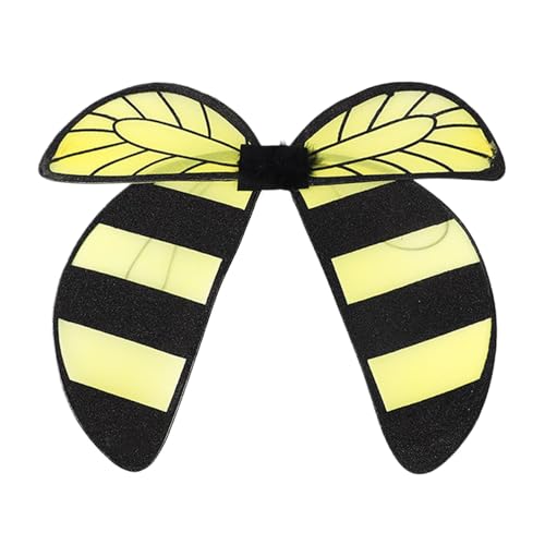 Filvczt Performance-Requisiten-Flügel, Kinder-Verkleidung, Kostüm-Bienenflügel, leicht, ansprechend, 50 x 42 cm für Kinderkostüme Filvczt Performance-Requisiten-Flügel, Kinder-Verkleidung, Kostüm-Bienenflügel, leicht, ansprechend, 50 x 42 cm für Kinderkostüme von Filvczt