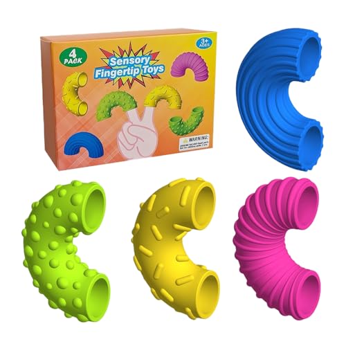 Fingerspitzenschmelze Squeeze -Spielzeug, Silikontextur Zappel, Taktiles Sensorisches Spielzeug, Mit Beruhigendem Werkzeug Und Sicheres Silikondesign, 6,3xx3,5 cm, Für Kinder, Jungens Und Mädchen von Filvczt