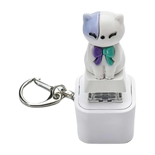 Keyboard -Zappel -Keychain Mit Beruhigenden LED -Leuchten, 3x3,5x6,5 cm, Tastaturzappwerk Spielzeug, Sound Und Licht, Tragbar Und Leicht, Für Erwachsene, Jungens, Mädchen von Filvczt