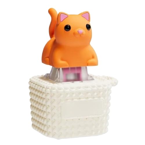 Meowkey-Fidget Toythat Meows, Miaude Cat Toy, Cat Sound Toy, Mit Wiederaufladbarem Und Umweltfreundlichem, Kompakt Und Tragbar, 3x3x5cm, Für Kinder, Und Mädchen von Filvczt