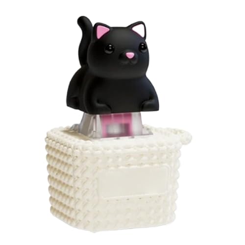 Meowkey-Fidget Toythat Meows, Miaude Cat Toy, Cat Sound Toy, Mit Wiederaufladbarem Und Umweltfreundlichem, Kompakt Und Tragbar, 3x3x5cm, Für Kinder, Und Mädchen von Filvczt