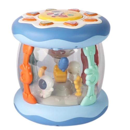 Musical Projector Toy, Rotierendes Lichtspielzeug, Cartoon -Astronautspiele, Mit Musikalischen Klängen Und Fördert Fine Motor Skills, 16x15,5x15,5 cm, Zum Geburtstag Von Kids Mädchen Musical Projector Toy, Rotierendes Lichtspielzeug, Cartoon -Astronautspiele, Mit Musikalischen Klängen Und Fördert Fine Motor Skills, 16x15,5x15,5 cm, Zum Geburtstag Von Kids Mädchen von Filvczt