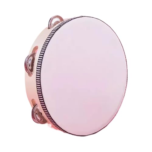 Tamburine Professionelle Handtrommel Percussion Musikinstrument mit Premium Qualität Sound Vielseitig Und Langlebig 20CM Für Erwachsene Anfänger von Filvczt