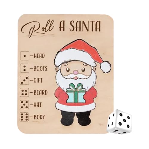 Weihnachts -Rentier -Puzzle -Spiel Mit Roll The Dice, 17,8x14cm, Weihnachtsrollenrollen -Puzzle, Hölzerne Weihnachtsspiel, Festlich Und Lustig, Für Teenager, F-rau, Jungens, Jugendliche, Tochter Sohn Weihnachts -Rentier -Puzzle -Spiel Mit Roll The Dice, 17,8x14cm, Weihnachtsrollenrollen -Puzzle, Hölzerne Weihnachtsspiel, Festlich Und Lustig, Für Teenager, F-rau, Jungens, Jugendliche, Tochter Sohn von Filvczt