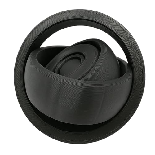Zappelring-Spielzeug Für Erwachsene Und Jugendliche, Zappelgyro-Spielzeug, Dynamisches Spinner-Spiel, Lindert Spannung Und Langeweile, Kompakt Und Reisefreundlich, 5,9x5,9cm, Für Arbeit, Schule Zappelring-Spielzeug Für Erwachsene Und Jugendliche, Zappelgyro-Spielzeug, Dynamisches Spinner-Spiel, Lindert Spannung Und Langeweile, Kompakt Und Reisefreundlich, 5,9x5,9cm, Für Arbeit, Schule von Filvczt