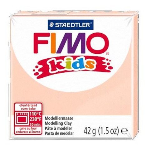FIMO Kids Packung mit 8 Tüten, 42 g, hautfarben von Fimo