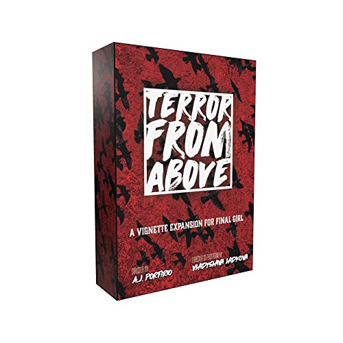 Van Ryder Games - Final Girl: Terror von oben - Vignetten-Filmbox - Horror-Brettspiel-Erweiterung für Final Girl - Spannende Erweiterung, Teenager & Erwachsene Van Ryder Games - Final Girl: Terror von oben - Vignetten-Filmbox - Horror-Brettspiel-Erweiterung für Final Girl - Spannende Erweiterung, Teenager & Erwachsene von Van Ryder Games