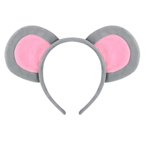Finduat Maus Kostüm Set Maus Ohren Kostüm Kit Zubehör Erwachsene für Halloween Party Karneval Fasching Spielen Finduat Maus Kostüm Set Maus Ohren Kostüm Kit Zubehör Erwachsene für Halloween Party Karneval Fasching Spielen von Finduat