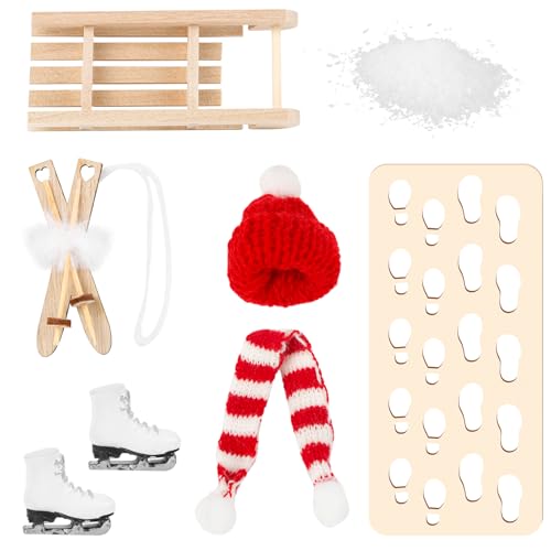 Miniatur Ski Miniatur Skistiefel Miniatur Wichtel Zubehör Puppenhaus Möbel Miniatur Ski Miniatur Skistiefel Miniatur Wichtel Zubehör Puppenhaus Möbel von Finetoknow