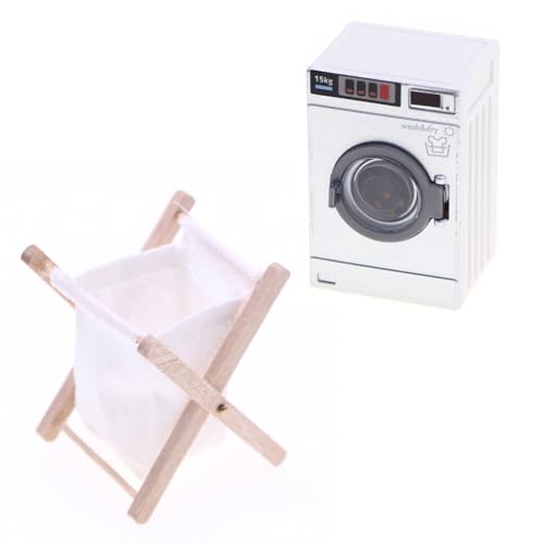 Miniatur Wichtel Zubehör Miniatur Luftentfeuchter Accessoires Waschküche Puppenhaus Zubehör Waschmaschine Kinder Puppenhaus Möbel für DIY Puppenhaus Dekor von Finetoknow
