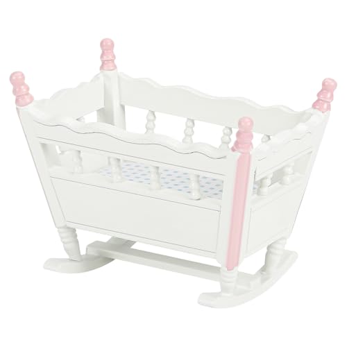 Miniatur Wiege 1/12 Puppenhaus Zubehör Mini Babybett Puppenhaus Bett Wichtel Möbel Puppenhaus Möbel Miniatur Möbel Holz Miniatur Wiege 1/12 Puppenhaus Zubehör Mini Babybett Puppenhaus Bett Wichtel Möbel Puppenhaus Möbel Miniatur Möbel Holz von Finetoknow