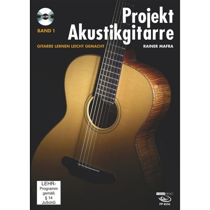 Projekt Akustikgitarre, Band 1., m. 1 Audio-DVD.Bd.1 von Fingerprint bei Acoustic Music