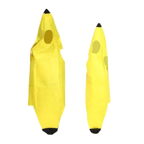 Finlon Bananenkostüm für Erwachsene – 2-teiliges Cosplay-Outfit zum Thema von Finlon