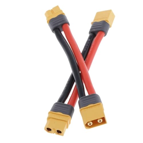 Finlon RC-Batterieladegert-Verlngerungskabel – 10 AWG XT60-Stecker – 2-teiliges Set Finlon RC-Batterieladegert-Verlngerungskabel – 10 AWG XT60-Stecker – 2-teiliges Set von Finlon