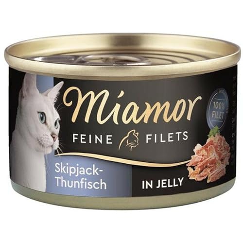 Miamor Feine Filets Skipjack-Thunfisch in Jelly 100g (Menge: 24 je Bestelleinheit) von Finnern Miamor