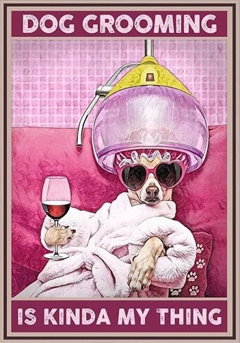 Puzzle mit 1000 Teilen "Dog Grooming is Kinda My Thing" Poster für Erwachsene, Kinderpuzzles, fördert Hand-Augen-Koordination, Familien- oder Freundesversammlungen, Familienspiele Puzzle mit 1000 Teilen "Dog Grooming is Kinda My Thing" Poster für Erwachsene, Kinderpuzzles, fördert Hand-Augen-Koordination, Familien- oder Freundesversammlungen, Familienspiele von Fiongh