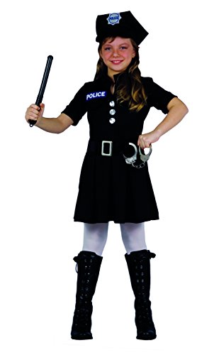 Ciao 61223.M Polizistin Disguise, Girls, Einfarbig, Blue, 4-6 Jahre Ciao 61223.M Polizistin Disguise, Girls, Einfarbig, Blue, 4-6 Jahre von Ciao