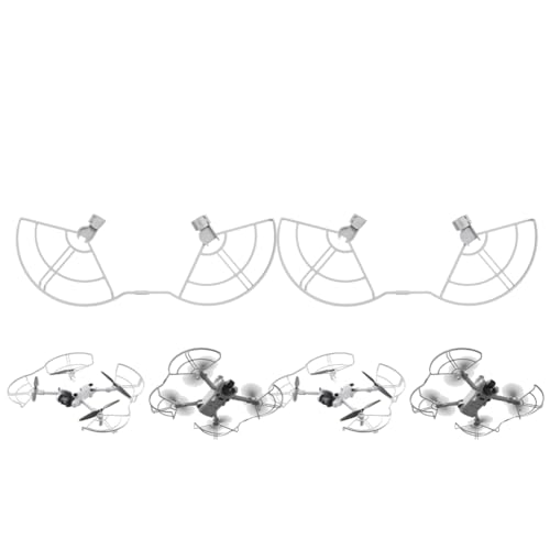 Fiorky 2-teiliger Propellerschutz for DJ Mini 4 Pro, Schutz, Schnellverschluss-Propellerblattschutz, Antikollisions-Propellerschutzringschutz, leicht, for DJ Mini 4 Pro-Drohnenzubehör von Fiorky