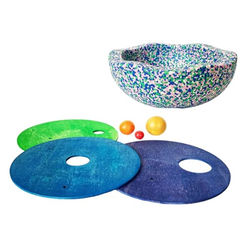 Fiorky Balance Training Game 3 Größen Kids Sensorisches Spielzeug kreativer Bildungsbead Maze -Spiel für Konzentrationstraining von Fiorky