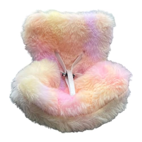 Fiorky Mini Auto Sitz gemütlicher Sofa-Sicherheitssitz Klimaanlage Dekor (Pinkgelb) von Fiorky