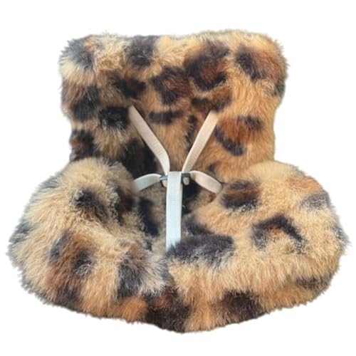 Fiorky Mini Autositz gemütlicher Sofa-Sofa-Sicherheitssitz Klimaanlagendekor (Leopardendruck) von Fiorky