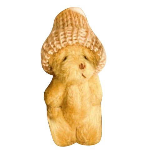 Fiorky Mini Plüsch Teddybär in Box Weich handgefertigt Teddy for Kindergeburtstagsfeier (braun) von Fiorky
