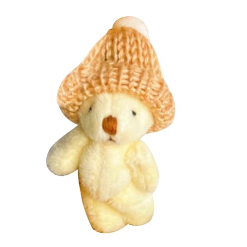 Fiorky Mini Plüsch Teddybär in Box Weich handgefertigt Teddy for Kindergeburtstagsfeier (weiß) von Fiorky