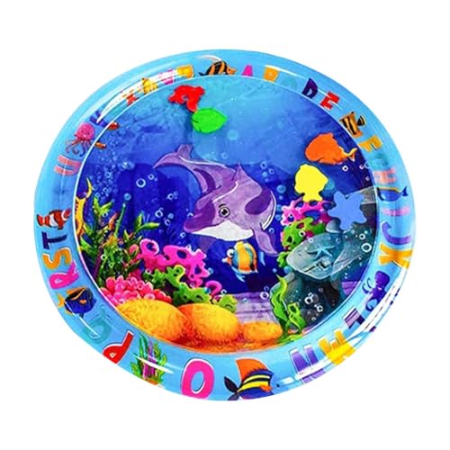Fiorky Ocean Themed Katzen Wassermatte Faltbare Wasserssensmatte for den Sommer (65 cm) von Fiorky