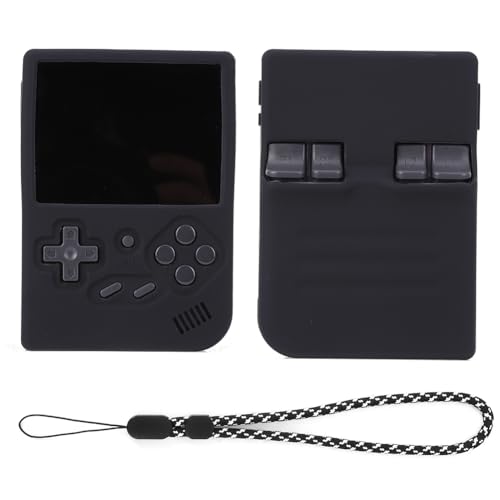 Fiorky Silikon-Schutzhülle for RG35XX/RG35XX Plus Handheld-Spielekonsole, Silikon-Schutzhülle mit Umhängeband, Spielekonsolen-Abdeckung, einfarbig, rutschfest Fiorky Silikon-Schutzhülle for RG35XX/RG35XX Plus Handheld-Spielekonsole, Silikon-Schutzhülle mit Umhängeband, Spielekonsolen-Abdeckung, einfarbig, rutschfest von Fiorky