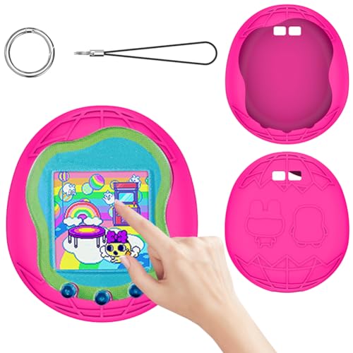 Fiorky Silikonhülle kompatibel mit Tamagotchi Uni, wasserdichte, weiche Hülle mit Umhängeband, Anti-Drop-Schutzhülle, stoßfest, Kratzfest, mit Umhängeband for Kindergeschenke Fiorky Silikonhülle kompatibel mit Tamagotchi Uni, wasserdichte, weiche Hülle mit Umhängeband, Anti-Drop-Schutzhülle, stoßfest, Kratzfest, mit Umhängeband for Kindergeschenke von Fiorky