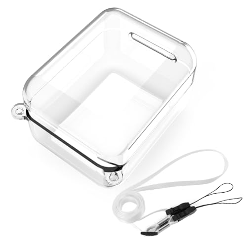 Fiorky TPU-Hülle for Bitzee Interactive Toy Digital Pet, stoßfeste Schutzhülle, transparent, Anti-Sturz-Schutzhülle, waschbar, mit Trageband, nur Aufbewahrungs-Organizer-Hülle Fiorky TPU-Hülle for Bitzee Interactive Toy Digital Pet, stoßfeste Schutzhülle, transparent, Anti-Sturz-Schutzhülle, waschbar, mit Trageband, nur Aufbewahrungs-Organizer-Hülle von Fiorky
