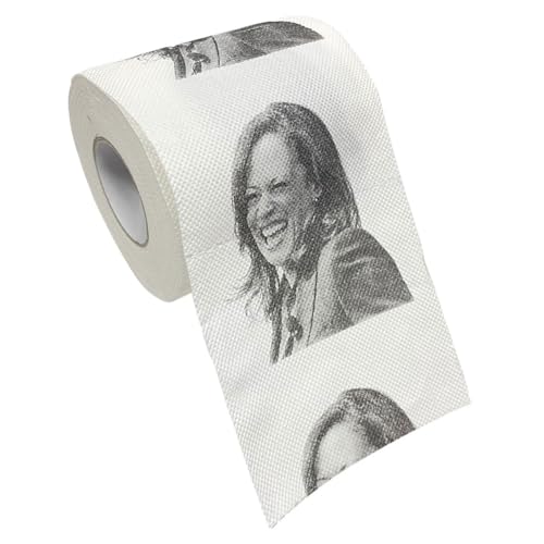 Fiorky Toilettenpapier Gag Geschenk, Toilettenpapier Roll Streich Witzer Witz Toilettenpapier Badezimmer Tissue Gimmick Geschenke for Republikaner und Demokraten, Neuheit Funny Gift Streich von Fiorky