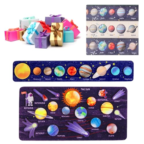 Planet Matching Toy Educational Solar System Planet Puzzle for Kinder (en) von Fiorky