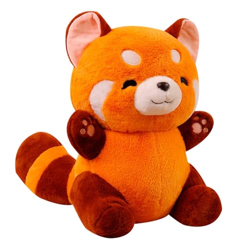 Fiotha Roter Panda Kuscheltier - Roter Panda 35cm - panda kuscheltier - kuscheltier waschbär - red panda plush - Roter Panda Plüschtier - für Mädchen, Jungen & Babys - Geschenke für Kinder Weihnachten von Fiotha