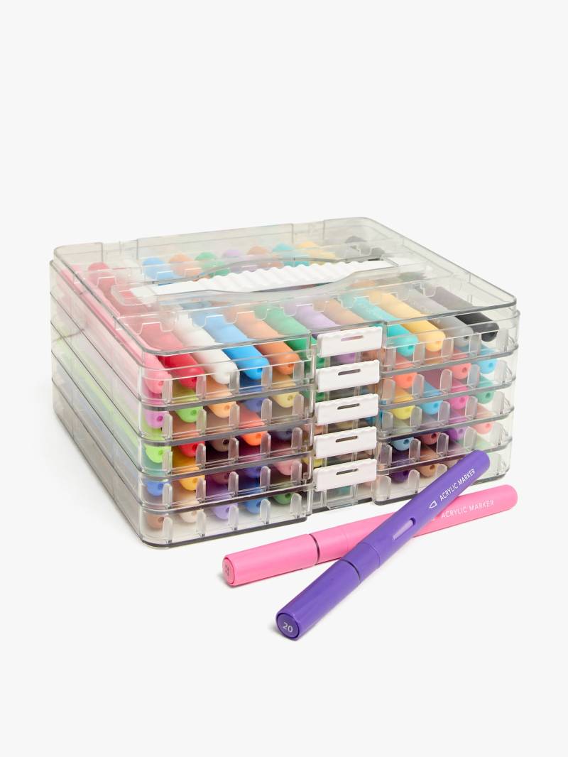 Fippla Automatic Ink Acrylmarker Stifte, 60er-Pack von Fippla