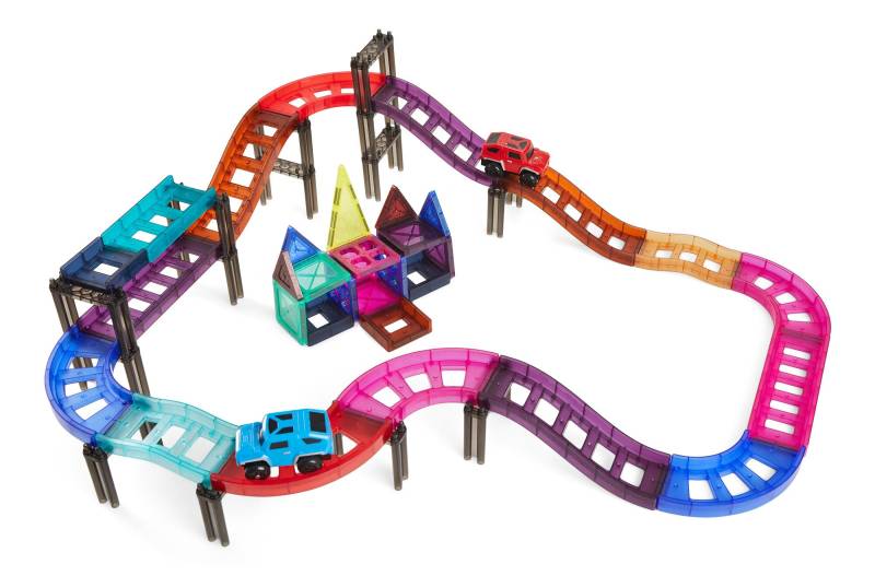 Fippla Autorennbahn Magnetische Bauteile 59 Teile von Fippla