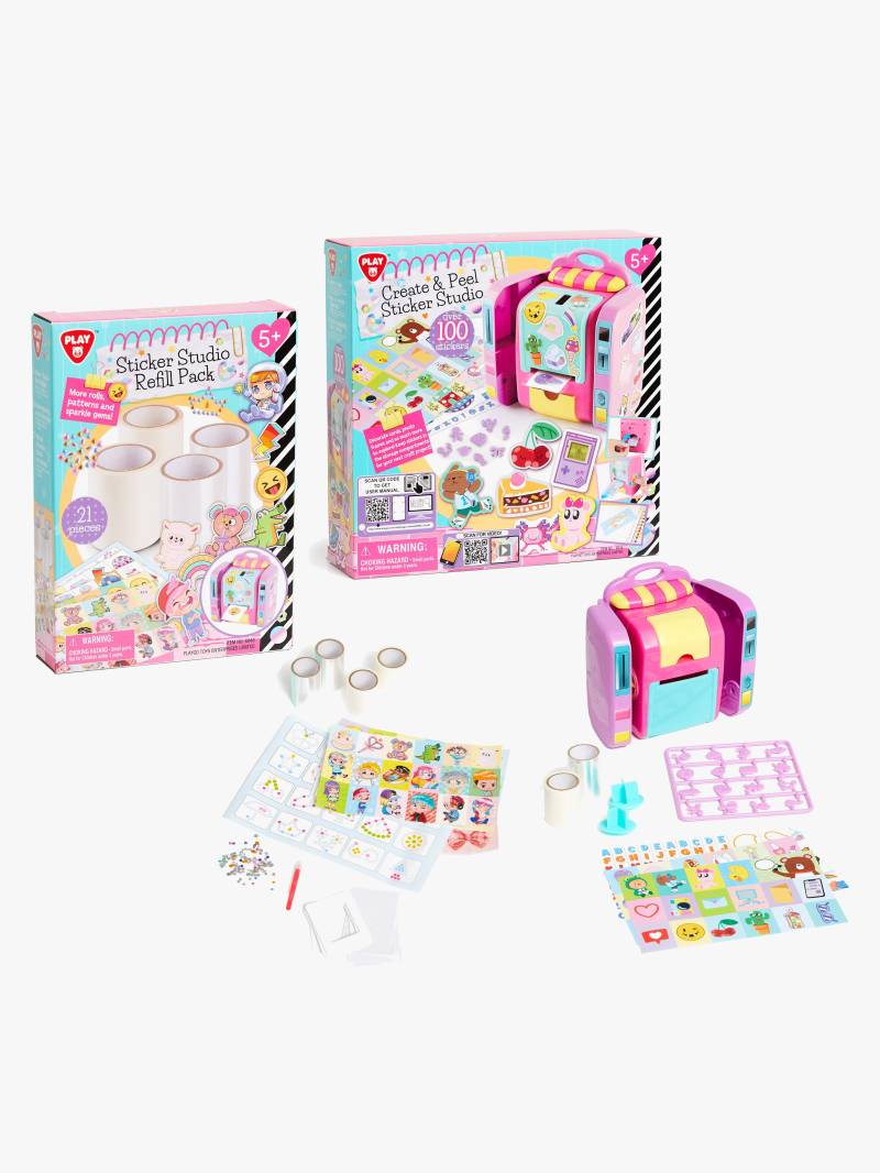 Fippla Create &  Peel Sticker Studio &  Aufkleberset Refill von Fippla