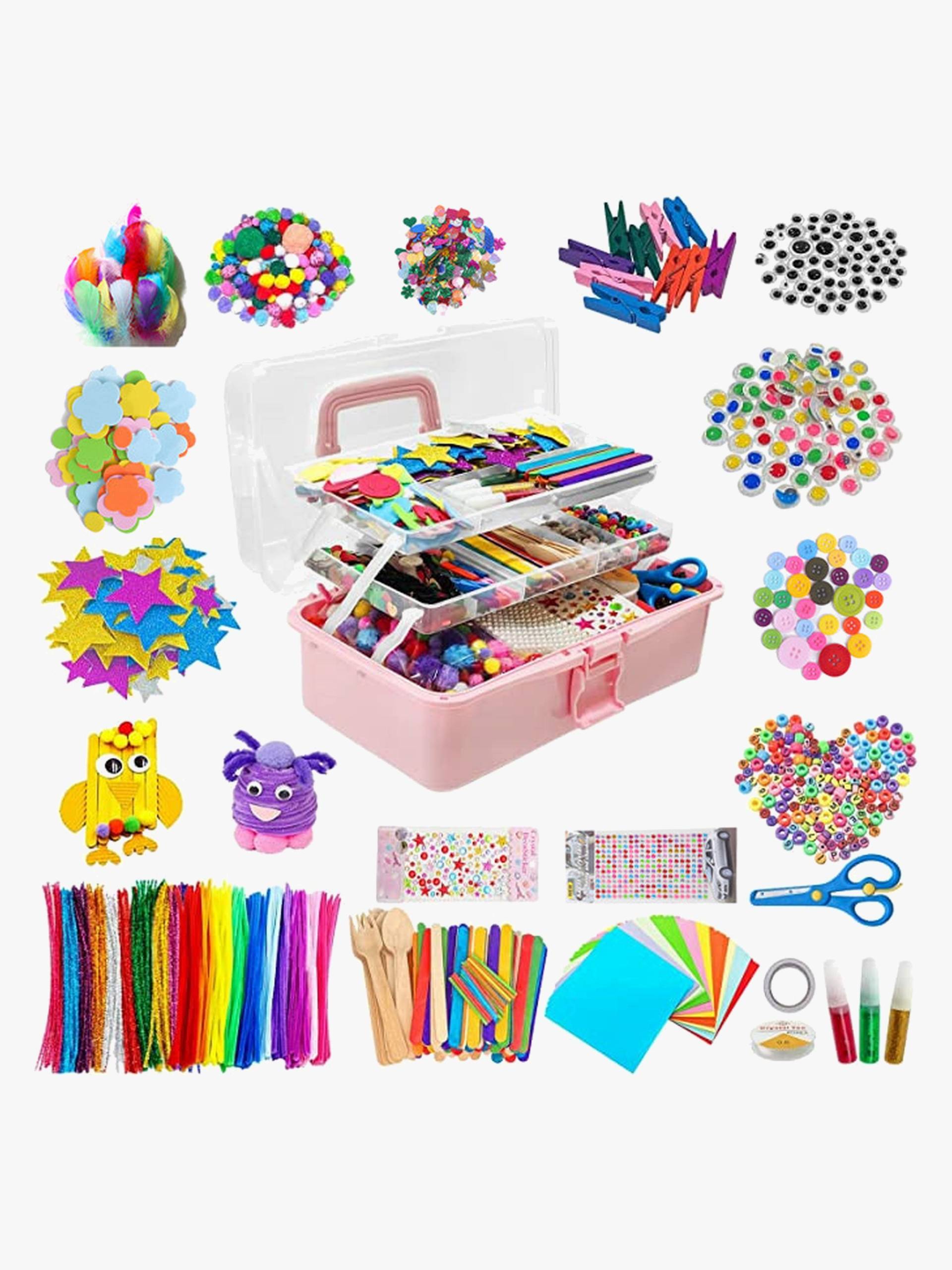 Fippla DIY Kreatives Kunstset 3000+ Teile von Fippla