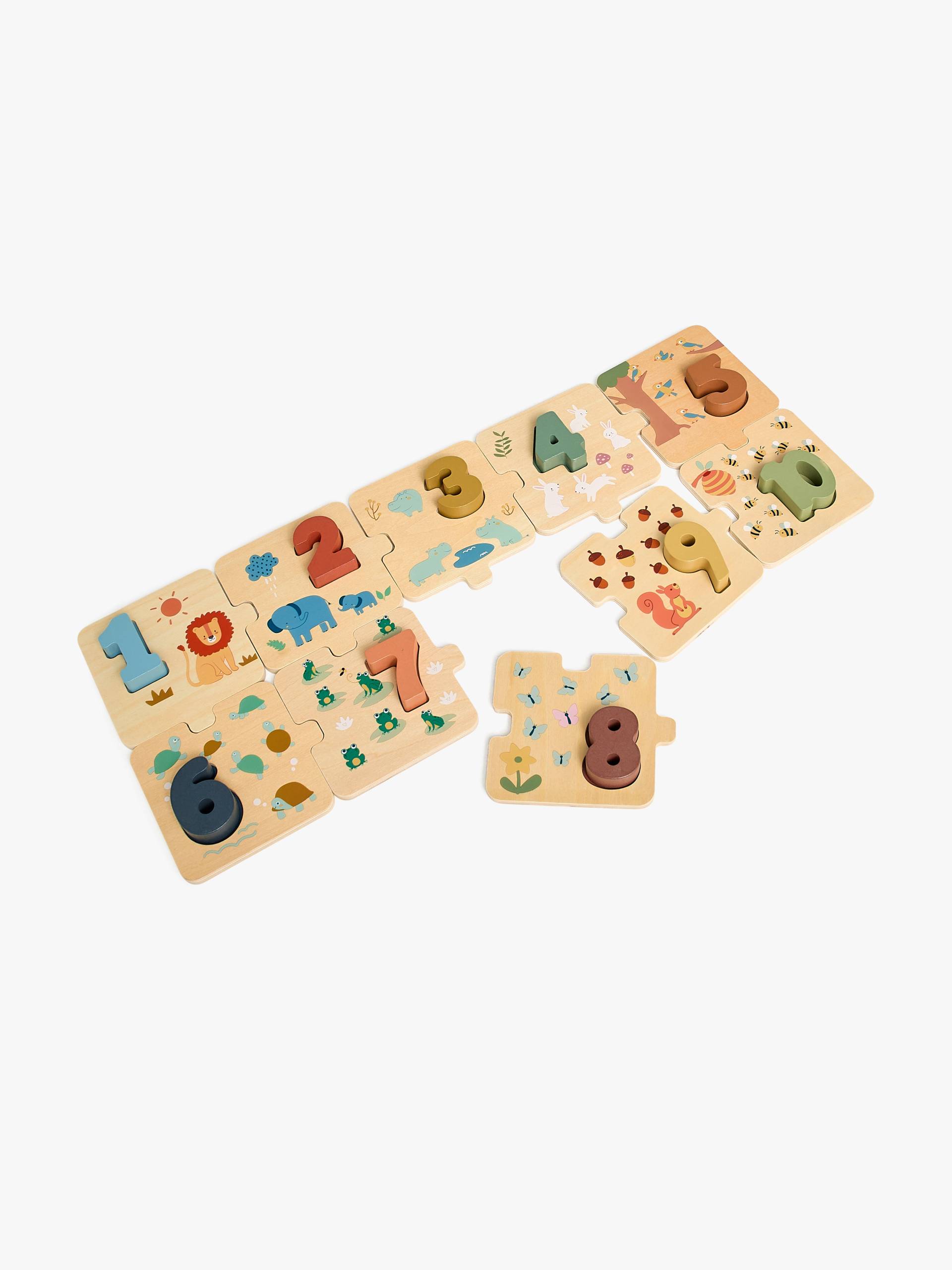 Fippla Holzpuzzle Zahlen von Fippla