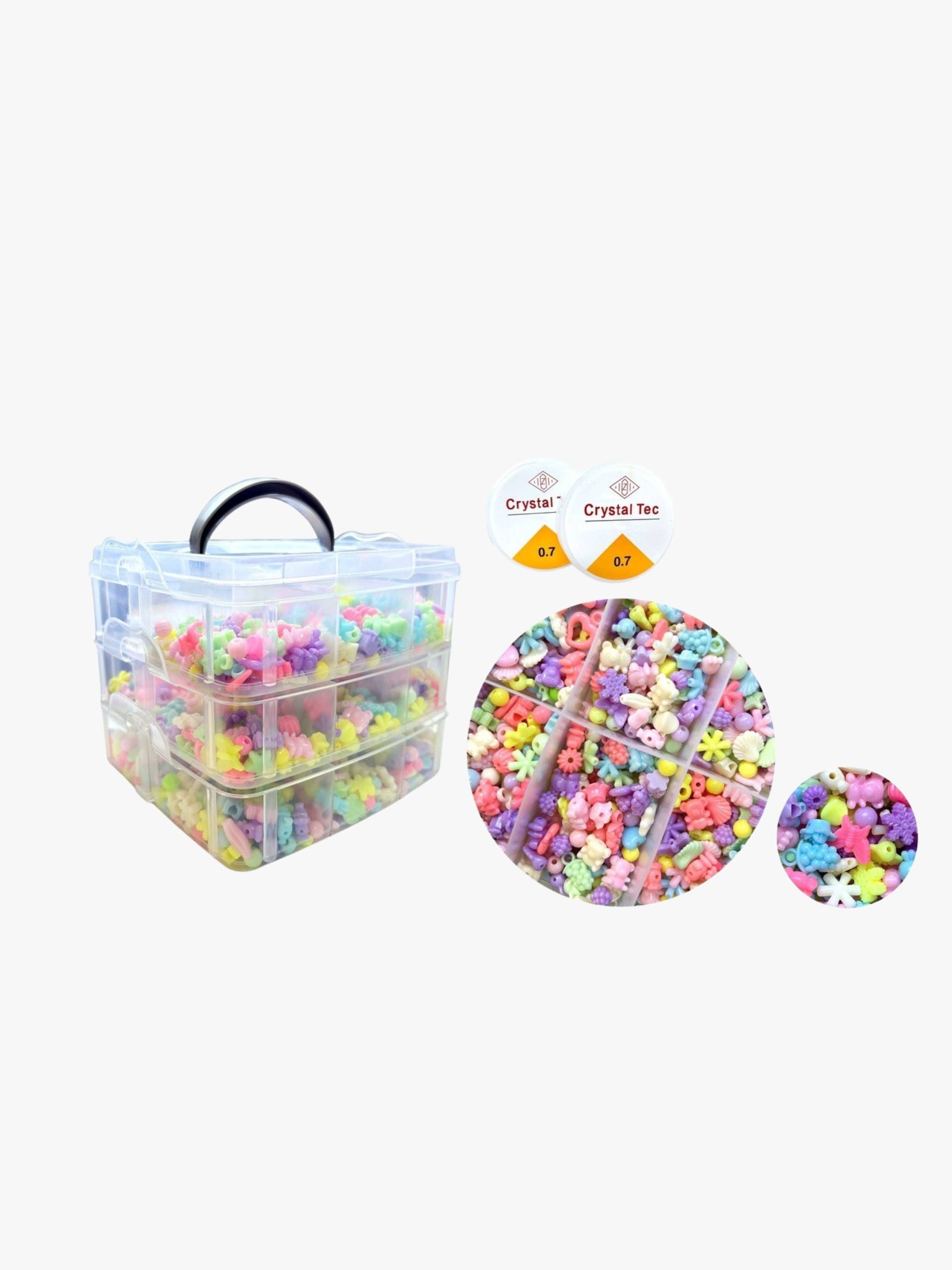 Fippla Kreatives Perlenset 2200+ Teile von Fippla