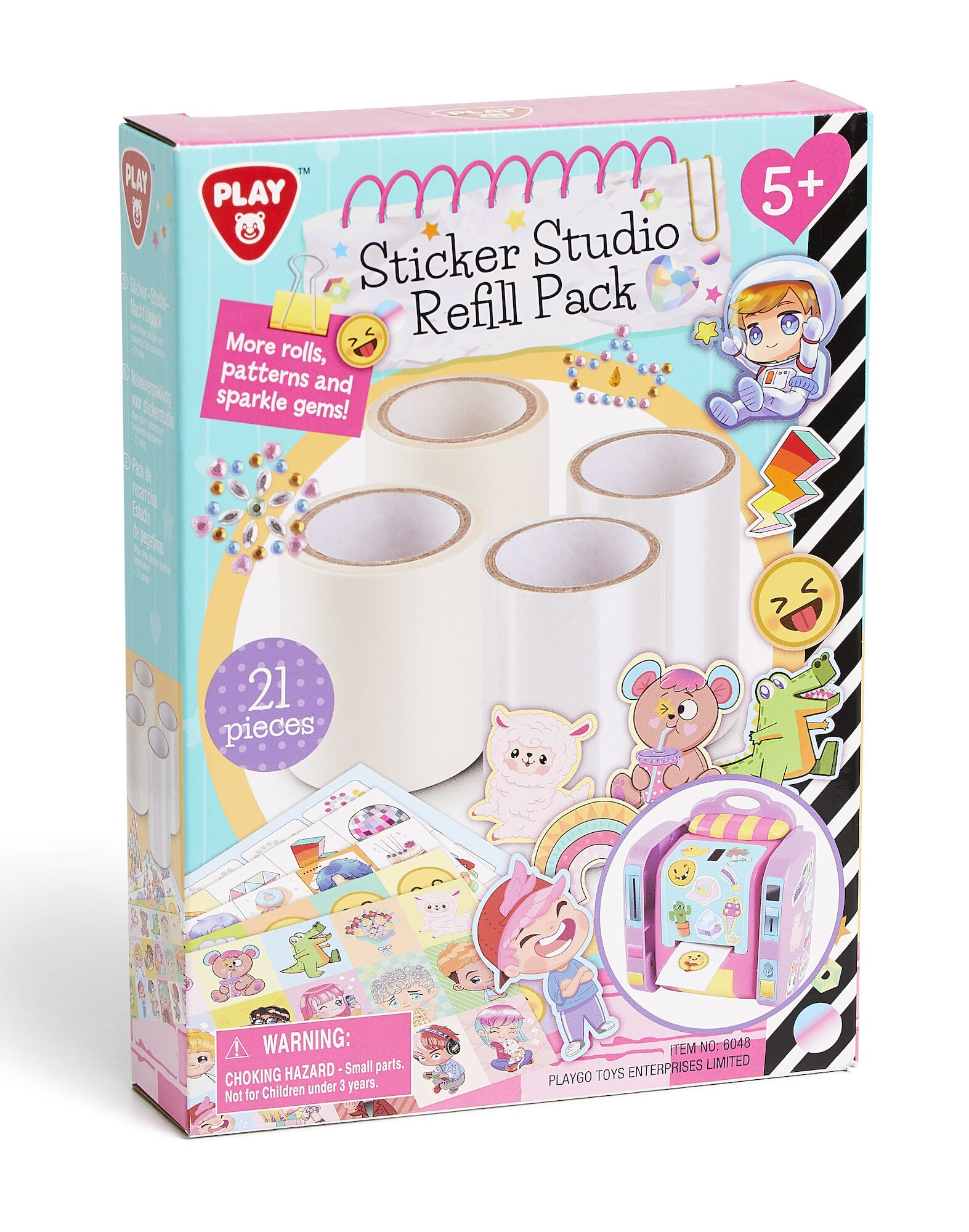 Fippla Stickerset Studio Refill Pack 21 Teile von Fippla