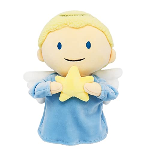 Firecos Jesus Engel Plüschfigur 25cm Engel Plüsch Jesus Plüschpuppe Religiöses Spielzeug Kinder Geschenke Christliche Taufe Ostern Weihnachten (Kinder) von Firecos